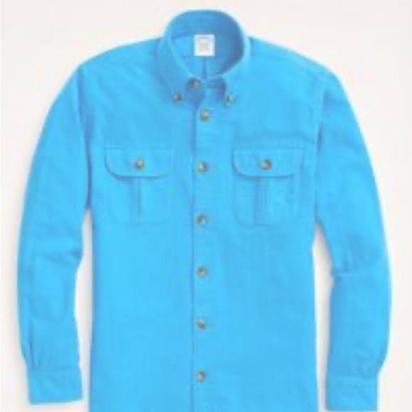 Brooks Brothers Men’s Archive Chamois Shirt, Regent Fit, L - Picture 1 of 5